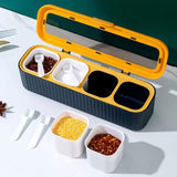 Luxury 4Grid Integrated Spice Box
