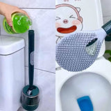 Silicone Soap Dispensing Toilet Brush