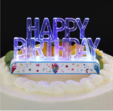 Led Multicolor Happy Birthday Candel