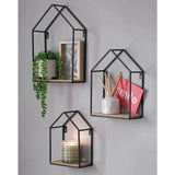 Wall Mounted House Shape Shelf