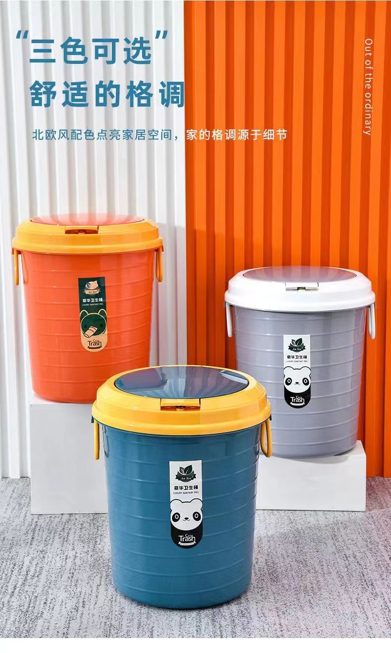 Eco-friendly Trashbin With Lid