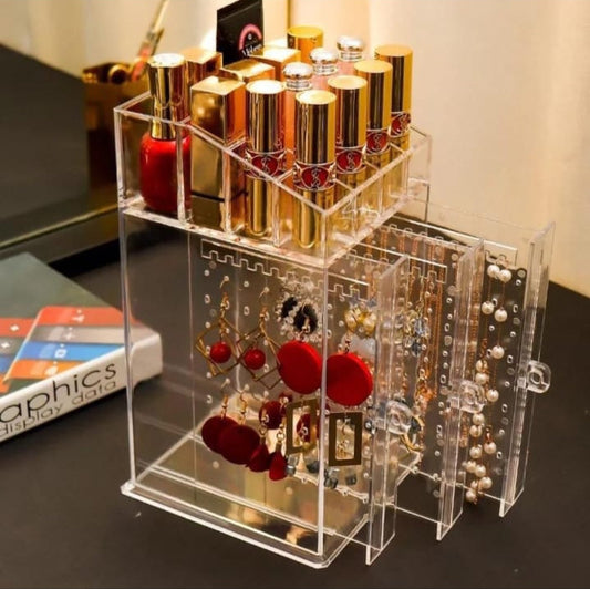 Lipstick N Earing Organizer