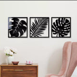 Wall Mirror Stickers Set (pack of 3)
