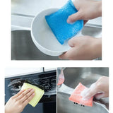 4pcs Dish Washing Sponge Set