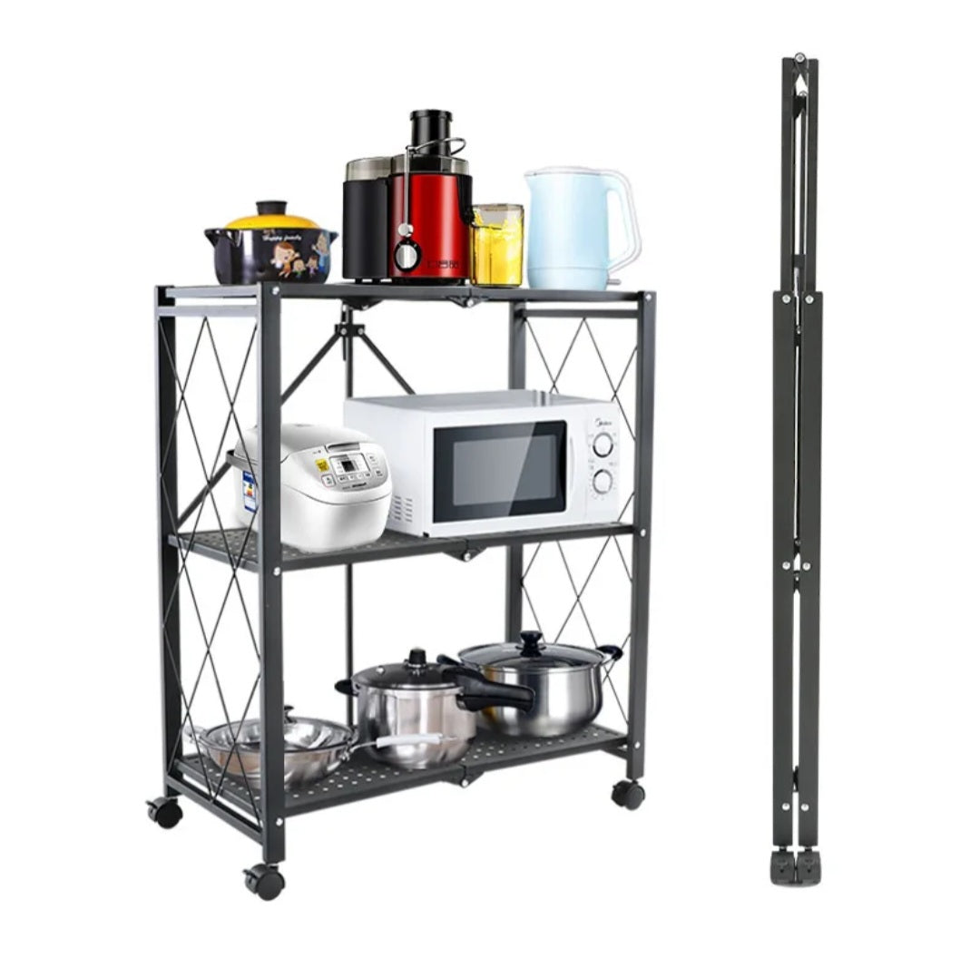 Installation Free Folding Kitchen Rack