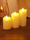 Three Pcs Led Candle Light