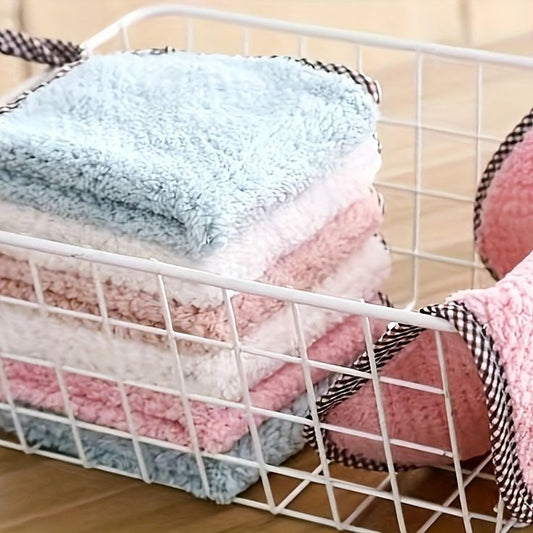 Super Absorbent Microfiber kitchen Dish Cloth (4pcs )